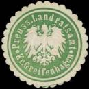 Siegelmarke Pr. Landratsamt Kreis Greifenhagen W0391108